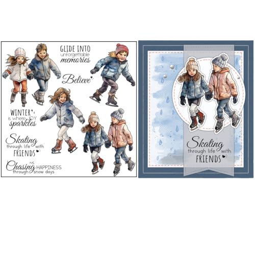 Sredwtk Winterkinder Clear Stamps Für DIY Scrapbooking Weihnachten Silikonstempel Transparente Stempel Siegel Für Kartenherstellung Tagebuch Fotoalbum Geburtstag Hochzeit Weihnachten Sredwtk Winterkinder Clear Stamps Für DIY Scrapbooking Weihnachten Silikonstempel Transparente Stempel Siegel Für Kartenherstellung Tagebuch Fotoalbum Geburtstag Hochzeit Weihnachten von Sredwtk