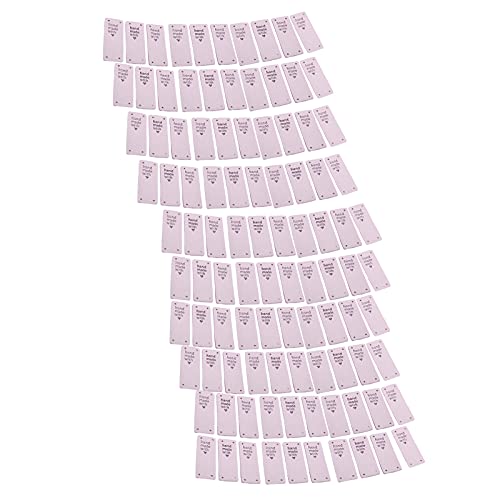 100 Prozent Handgefertigte Beschriftungen Mikrofaser, Verschleiß, Klardruck, Nähzeichen Zum Nähen, Taschen, Hüte und Kleidung (01) von Srliya