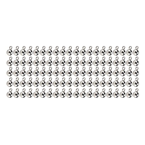 100 Stück Edelstahl 5 Mm Runde Perlen, Schmuckzubehör, Robustes Kostenloses Vakuumbeschaden, Halsketten, Armbänder, Ohrringe, für Handgefertigte Kunsthandwerk, Geburtstage, 100 Stück Edelstahl 5 Mm Runde Perlen, Schmuckzubehör, Robustes Kostenloses Vakuumbeschaden, Halsketten, Armbänder, Ohrringe, für Handgefertigte Kunsthandwerk, Geburtstage, von Srliya