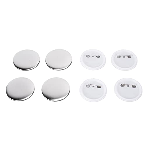 100pcs Abzeichen Zurück -Deckung, Blechplatte und Kunststoff, Auszeichenwerkzeug für Handwerk, Geschenke, Partys, Weihnachten und Geburtstage, Spendenaktionen, (100 Sätze mit 58 100pcs Abzeichen Zurück -Deckung, Blechplatte und Kunststoff, Auszeichenwerkzeug für Handwerk, Geschenke, Partys, Weihnachten und Geburtstage, Spendenaktionen, (100 Sätze mit 58 von Srliya