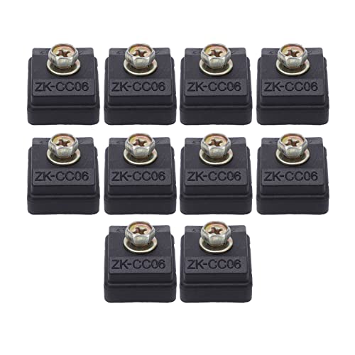 10pcs Drahtsplitter -Anschluss Break 50A 400 V 1‑6m² Hochleistungsstärkende Isolierung Piercing -Klemme für die Verkabelung von Srliya