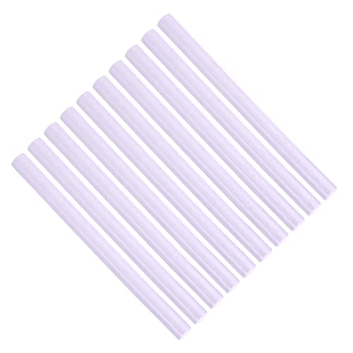 10pcs Multikolor Kleine Runde Versiegelungswachsstangen, Stark, Verschleiß, Exquisites Aussehen, 6 Farben für DIY -Einladungskarten, Umschläge aus Hochwertigem Wachs (Taro lila) von Srliya
