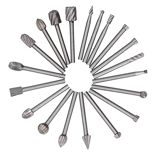20pcs Hochgeschwindigkeits -Stahl -Rotationsdatei DIY Schleifkopf Set Accessoire für Holzbearbeitung 20pcs Hochgeschwindigkeits -Stahl -Rotationsdatei DIY Schleifkopf Set Accessoire für Holzbearbeitung von Srliya