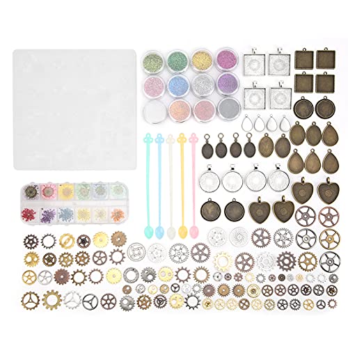 56 Stück Harz Schmuck Silikon Form, Flexible Anhänger Gießform, Glatte und Glänzende Innenräume, Familien Interaktionen Silikon-Form 56 Stück Harz Schmuck Silikon Form, Flexible Anhänger Gießform, Glatte und Glänzende Innenräume, Familien Interaktionen Silikon-Form von Srliya