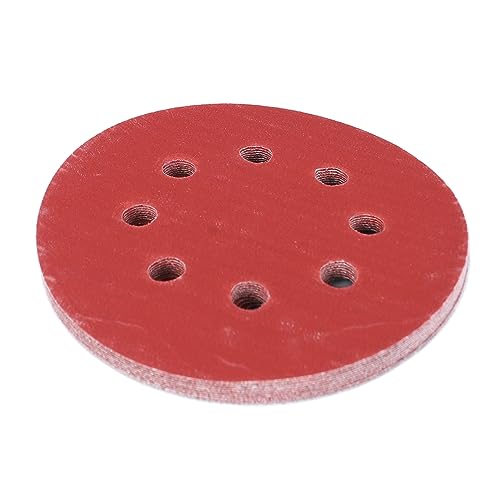 5in Rundes Sandpapier 60 Prozent Schleifscheiben 5in 8 Loch 6 Typen Schleifpapierverschluss Runden Sandpapier Zum Polieren von Srliya