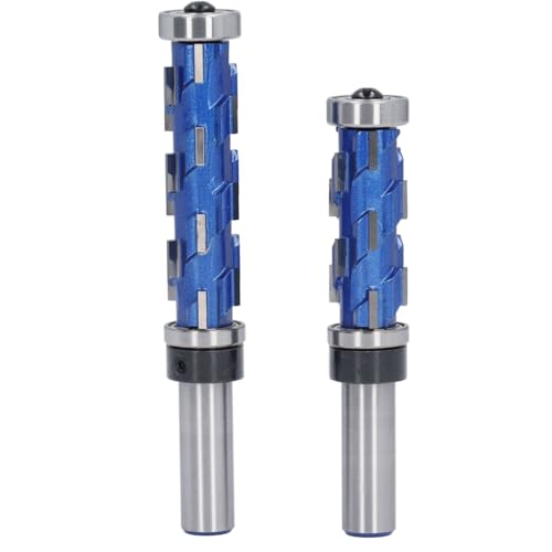 Bündigfräser mit Oberem und Unterem Lager, Spiralfräser, 1/2 Zoll Schaft, 3/4 Zoll Durchmesser, Schnittlänge 1‑11/16 und 2‑9/16 Bündigfräser mit Oberem und Unterem Lager, Spiralfräser, 1/2 Zoll Schaft, 3/4 Zoll Durchmesser, Schnittlänge 1‑11/16 und 2‑9/16 von Srliya