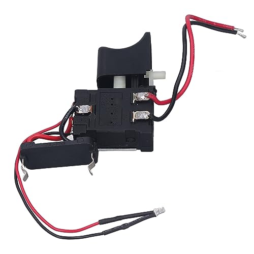 Drill Trigger Switch Speed Control Switch CW CCW Reversibel mit Licht 7,2-24 V DC 16A für den Austausch Drill Trigger Switch Speed Control Switch CW CCW Reversibel mit Licht 7,2-24 V DC 16A für den Austausch von Srliya