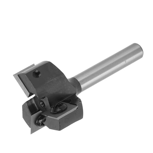 Einfügen Spoilboard Bit 8mm Schaft 1 ‑ 1/4 Zoll Schneiden 3 Flöte Router Bit für Holzbearbeitung Hobeln Schlitzen von Srliya