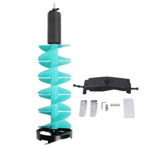 Eisfischereisen Bohrmaschine Bit Eisfischereisen Bohrmaschine 8 Zoll Elektrische Bagger Auger -Bohrer für Tiefe Wasser und Dickes Eis von Srliya