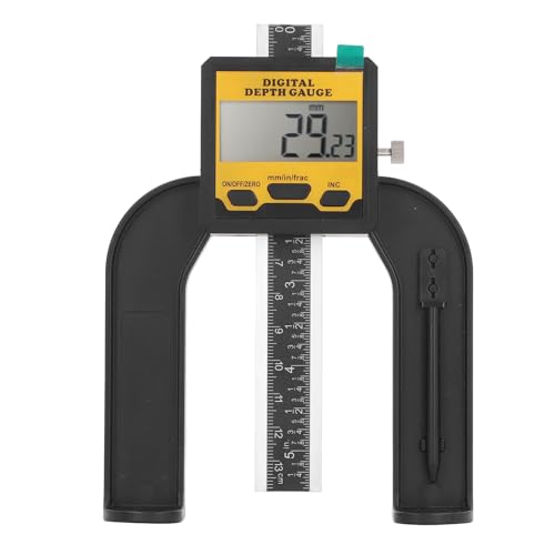 Holzbearbeitungstiefe Digitale Tiefe 0,01 Mm Auflösung Holzbearbeitungshöhe und Tiefenmesswerkzeug mit Magnetischer Basis Holzbearbeitungstiefe Digitale Tiefe 0,01 Mm Auflösung Holzbearbeitungshöhe und Tiefenmesswerkzeug mit Magnetischer Basis von Srliya