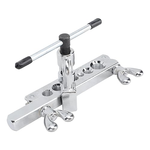 Kupferrohr -Flacking -Werkzeug 7 Stirbt Lochrohr Expander Rohrflackwerkzeugkit Set für die Wartung Kupferrohr -Flacking -Werkzeug 7 Stirbt Lochrohr Expander Rohrflackwerkzeugkit Set für die Wartung von Srliya