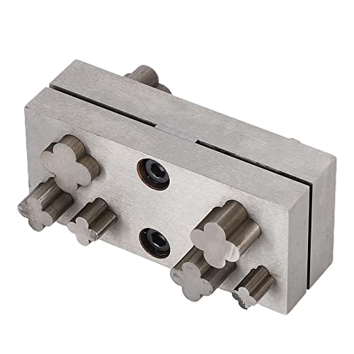 Lucky Punch -Stempelscheiben -Set, 6 Verschiedene Stahlplatten -Loch -Schneidwerkzeuge für Schmuck, Tragbares Handwerkzeugkit mit Vier Blattklee -Stanzfunktionen Lucky Punch -Stempelscheiben -Set, 6 Verschiedene Stahlplatten -Loch -Schneidwerkzeuge für Schmuck, Tragbares Handwerkzeugkit mit Vier Blattklee -Stanzfunktionen von Srliya