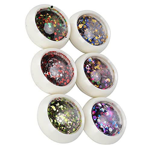 Runde Pailletten Kunststoff Bunte Glitzer Dekorative Krümel, DIY -Schmucklieferungen, 6 Kisten für Hochzeit, Party, Sammelalben, Geschenktüten Runde Pailletten Kunststoff Bunte Glitzer Dekorative Krümel, DIY -Schmucklieferungen, 6 Kisten für Hochzeit, Party, Sammelalben, Geschenktüten von Srliya