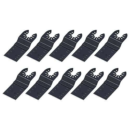Srliya 10 Stück Oszillieren des Sägeblatt Schnell Spanner Hochgeschwindigkeits-Stahl Universal-Elektro Werkzeug Klingen 34mm Srliya 10 Stück Oszillieren des Sägeblatt Schnell Spanner Hochgeschwindigkeits-Stahl Universal-Elektro Werkzeug Klingen 34mm von Srliya