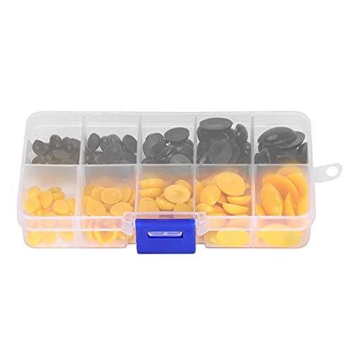 Srliya 180pcs Plastikaugen Nasen, DIY Teddybärenpuppenzubehör, Leicht und Langlebig, für das Nähen von Handwerk und Schmuck, Plastikaugen Nasen für DIY -Puppen (180 Stück pro Schachtel Srliya 180pcs Plastikaugen Nasen, DIY Teddybärenpuppenzubehör, Leicht und Langlebig, für das Nähen von Handwerk und Schmuck, Plastikaugen Nasen für DIY -Puppen (180 Stück pro Schachtel von Srliya