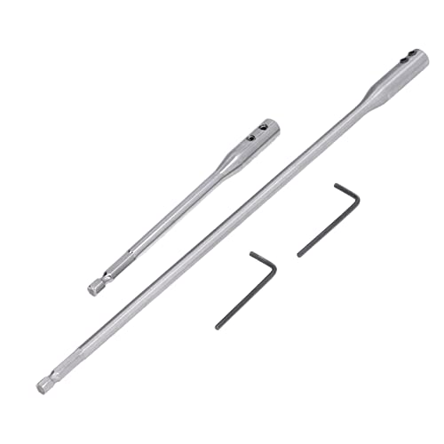 Srliya 2pcs Bohrer Bit Hex -Verlängerung Hoher Kohlenstoffstahl -Bohrer -Verlängerungsstangen mit Schraubenschlüssel für Schraubenmuttern Srliya 2pcs Bohrer Bit Hex -Verlängerung Hoher Kohlenstoffstahl -Bohrer -Verlängerungsstangen mit Schraubenschlüssel für Schraubenmuttern von Srliya