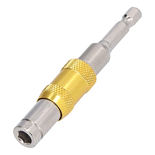 Srliya 2pcs Magnetschraube Bithalter Chrom Vanadium Stahl Schnellwechsel Bohrerspitze Werkzeug 1/4in 89 Mm von Srliya