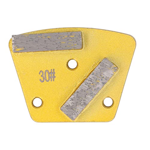 Srliya 3 PCs Trapez -Schleifscheibe 2 Lange Zähne 30 Grit Hohe Härte Diamant Schleifschuhe für Im Erdgeschoss Beton Beton von Srliya