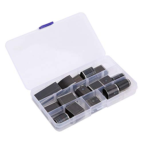 Srliya 39pcs Hohllochschneider Punch Set Kurzes Ledergürtel Bohrwerkzeug Ovales Runde Quadrat von Srliya