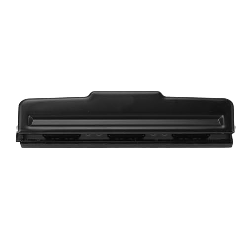 Srliya 9 Hole Paper Punch Hebel Typ Design Non Slip Base Office Puncher, Eisen, Plastik, Standardhebelbogenfeile 19 -mm -Lochpunsch, Geeignet Zum Stanzen von A4, B5, B6, A5, A6 Srliya 9 Hole Paper Punch Hebel Typ Design Non Slip Base Office Puncher, Eisen, Plastik, Standardhebelbogenfeile 19 -mm -Lochpunsch, Geeignet Zum Stanzen von A4, B5, B6, A5, A6 von Srliya