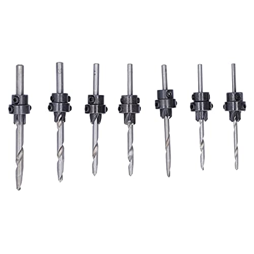 Srliya Countersink Bit Hochgeschwindiger Stahlholzbänke Bohrloch -Accessoires mit Sechskantschlüssel Srliya Countersink Bit Hochgeschwindiger Stahlholzbänke Bohrloch -Accessoires mit Sechskantschlüssel von Srliya
