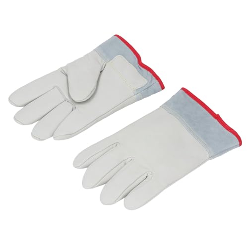 Srliya Frostschutzhandschuhe -436℉ -260℃, Kältebeständig, Kältebeständiger Schwamm, Schnittfest, Feuerlöscher-Handhabung mit Trockeneis für Industriebereiche, PU-Leder Srliya Frostschutzhandschuhe -436℉ -260℃, Kältebeständig, Kältebeständiger Schwamm, Schnittfest, Feuerlöscher-Handhabung mit Trockeneis für Industriebereiche, PU-Leder von Srliya