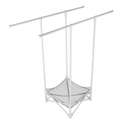 Srliya Kleidung Trocknungsregal Multifunktionales Stilvolles Einfaches, Ausziehbares, Platzsparender Wäscherei -Trocknungsregal mit Nettobrett für Home Balcony Srliya Kleidung Trocknungsregal Multifunktionales Stilvolles Einfaches, Ausziehbares, Platzsparender Wäscherei -Trocknungsregal mit Nettobrett für Home Balcony von Srliya