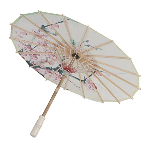 Srliya Kleine Größe Handgefertigt Geöltes Papier Regenschirm Chinesische Kunst Klassischer Tanz Regenschirm Pflaumenblüte von Srliya