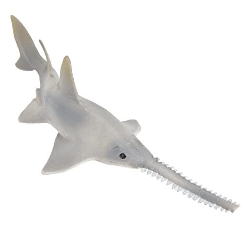 Srliya Mini Lifelike Sea Creature Sawfish Toy Model für , PVC, Größe 15,7 X 5,5 X 3 cm, für über 3 Jahre Altes Baby Geeignet, Ideal für Kinderspielzeug oder Kuchendekoration Srliya Mini Lifelike Sea Creature Sawfish Toy Model für , PVC, Größe 15,7 X 5,5 X 3 cm, für über 3 Jahre Altes Baby Geeignet, Ideal für Kinderspielzeug oder Kuchendekoration von Srliya