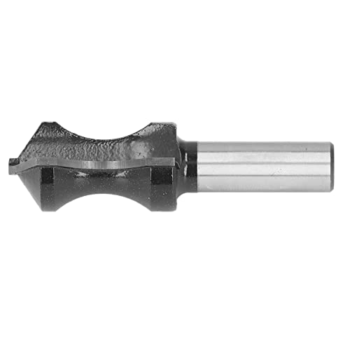Srliya Router Bit 1/2in Runde Schaftschneider -Schneidwerkzeug für Holzbearbeitung Schwarz Srliya Router Bit 1/2in Runde Schaftschneider -Schneidwerkzeug für Holzbearbeitung Schwarz von Srliya