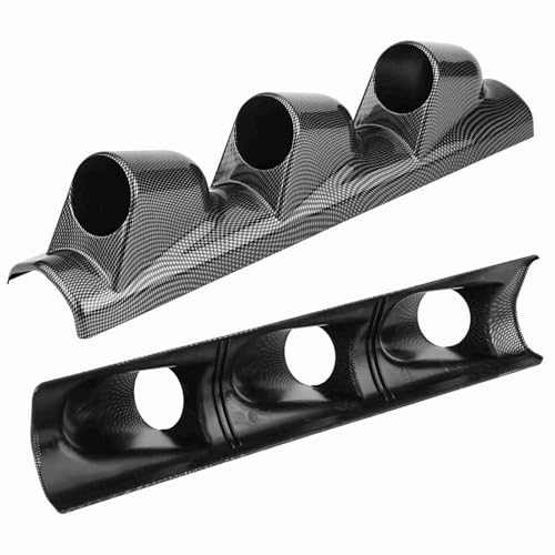 Srliya Universal Heavy Duty Racing Sport Meter Gauge Säule Montieren Pod Halter Halterung Gauge Halter (Drei Loch (Lochabstand: 78 mm / 3.07in)) von Srliya