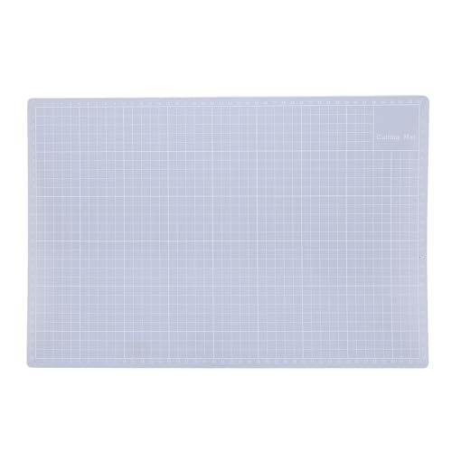 Verbund-PVC-Schneidmatte, Transparente Schneidematte, Verbund-PVC, Vielseitige, rutschfeste Unterlage Zum Basteln, Schreiben, Malen (A3-Format) von Srliya
