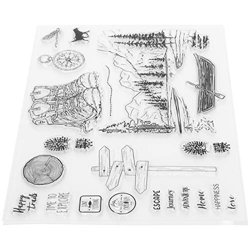 Vielseitiger Transparenter TPR-Stempel Kreative DIY-Scrapbooking- und Bastelbedarf von Srliya