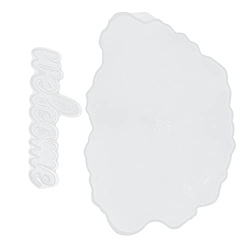 Willkommen Silikonharzform, Wolken -Türplatte Hanging -Projekte, 2pcs Weiche, Tränenfeste Wiederverwendbare Form für Wohnkultur Willkommen Silikonharzform, Wolken -Türplatte Hanging -Projekte, 2pcs Weiche, Tränenfeste Wiederverwendbare Form für Wohnkultur von Srliya