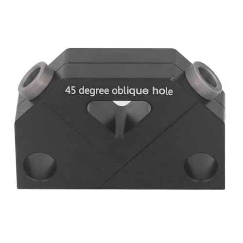 Winkellochbohrmaschine Holzbearbeitung Geneigter Lochvorrichtung Schwarzer Aluminiumlegierung 45 Grad Winkellochbohrer Winkellochbohrmaschine Holzbearbeitung Geneigter Lochvorrichtung Schwarzer Aluminiumlegierung 45 Grad Winkellochbohrer von Srliya