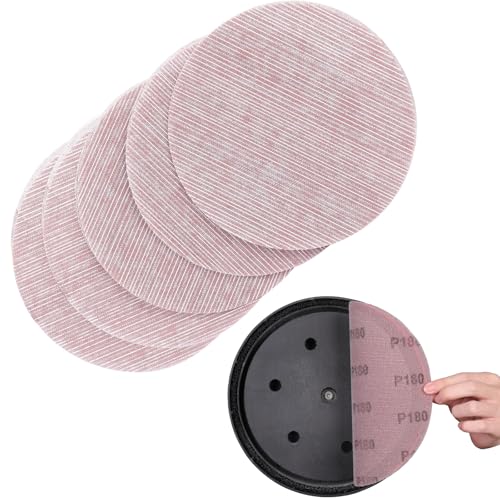 Sruhrak 25 Stück Schleifgitte Retikulierte Klett, 225mm Schleifpapier 180 körnung Schleifscheiben für Trockenbauschleifer Exzenterschleifer Sruhrak 25 Stück Schleifgitte Retikulierte Klett, 225mm Schleifpapier 180 körnung Schleifscheiben für Trockenbauschleifer Exzenterschleifer von Sruhrak