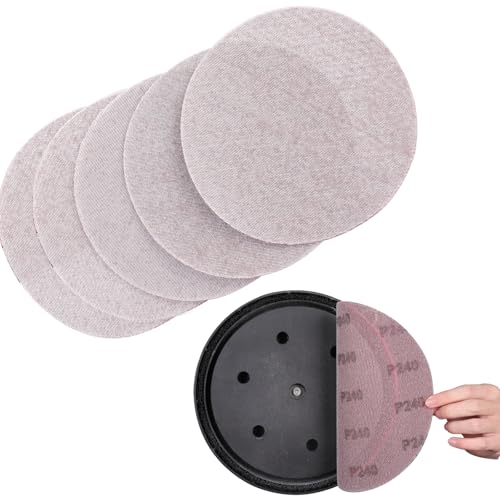 Sruhrak 25 Stück Schleifgitte Retikulierte Klett, 225mm Schleifpapier 240 körnung Schleifscheiben für Trockenbauschleifer Exzenterschleifer Sruhrak 25 Stück Schleifgitte Retikulierte Klett, 225mm Schleifpapier 240 körnung Schleifscheiben für Trockenbauschleifer Exzenterschleifer von Sruhrak