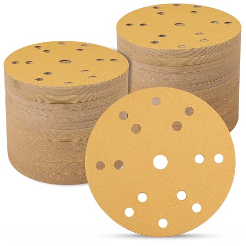 Sruhrak Schleifpapier 150mm Klett 100 Stück, 100 Körnung 6-Zoll 15 Loch Schleifscheiben Schleifscheiben 150mm klett für Uniflex-Schleifmaschinen und alle Oszillationswerkzeuge Sruhrak Schleifpapier 150mm Klett 100 Stück, 100 Körnung 6-Zoll 15 Loch Schleifscheiben Schleifscheiben 150mm klett für Uniflex-Schleifmaschinen und alle Oszillationswerkzeuge von Sruhrak