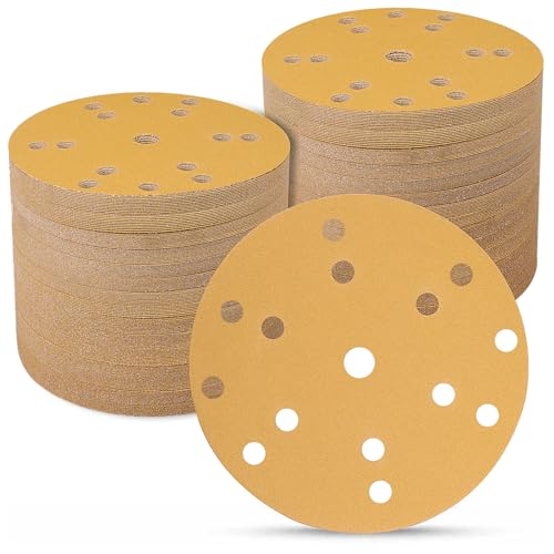 Sruhrak Schleifpapier 150mm Klett 100 Stück, 150 Körnung 6-Zoll 15 Loch Schleifscheiben Schleifscheiben 150mm klett für Uniflex-Schleifmaschinen und alle Oszillationswerkzeuge Sruhrak Schleifpapier 150mm Klett 100 Stück, 150 Körnung 6-Zoll 15 Loch Schleifscheiben Schleifscheiben 150mm klett für Uniflex-Schleifmaschinen und alle Oszillationswerkzeuge von Sruhrak