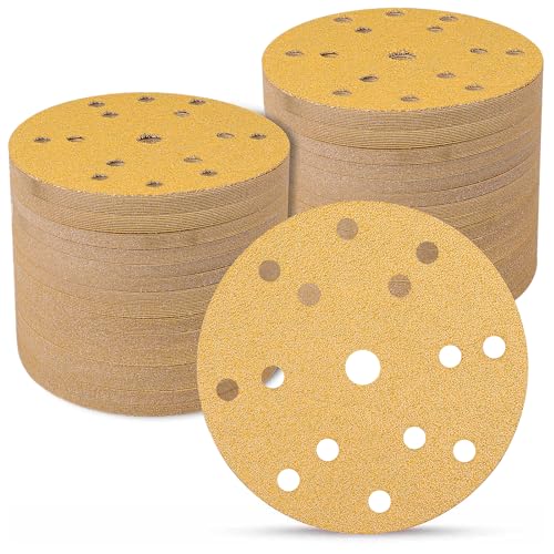 Sruhrak Schleifpapier 150mm Klett 70 Stück, 40 Körnung 6-Zoll 15 Loch Schleifscheiben Schleifscheiben 150mm klett für Uniflex-Schleifmaschinen und alle Oszillationswerkzeuge Sruhrak Schleifpapier 150mm Klett 70 Stück, 40 Körnung 6-Zoll 15 Loch Schleifscheiben Schleifscheiben 150mm klett für Uniflex-Schleifmaschinen und alle Oszillationswerkzeuge von Sruhrak