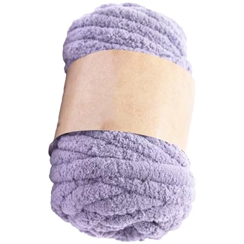 Klobiges Garn für Häkeln 250 g Strick -Chenille -Garn weiche dicke DIY Flauschige Wolle Decken Pullover Schals hellgrau Klobiges Garn für Häkeln 250 g Strick -Chenille -Garn weiche dicke DIY Flauschige Wolle Decken Pullover Schals hellgrau von Ssguopte