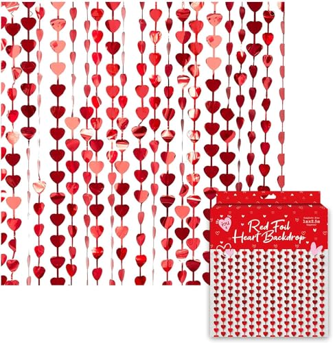 St@llion Valentinstag Personalisierte Mini Herz Folienballons Rot Silber Rosa Herzballons | Ideal zum Dekorieren von Tischen für Valentinstag, Hochzeiten und Events von St@llion