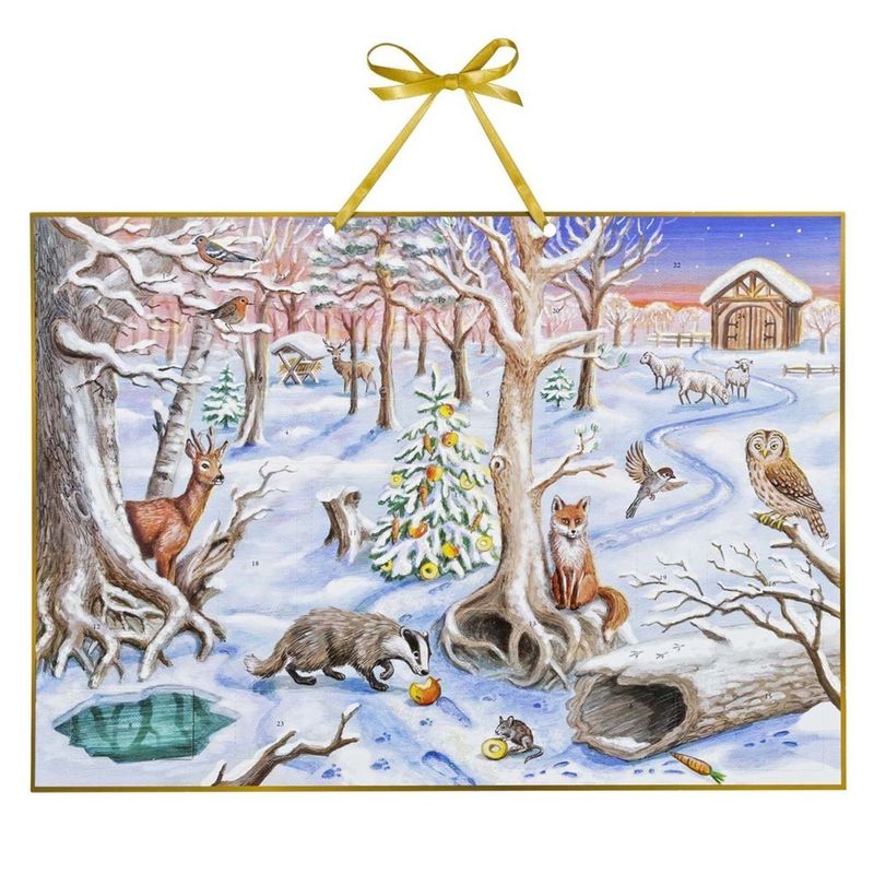 Adventskalender - Adventskalender »Unsere Tiere Im Winterwald« von St. Benno