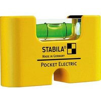 STABILA Pocket Pro Magnetic Wasserwaage Kunststoff 7,0 cm STABILA Pocket Pro Magnetic Wasserwaage Kunststoff 7,0 cm von Stabila