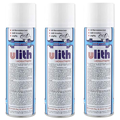 3x Ulith Lecksuchspray 400 ml 3x Ulith Lecksuchspray 400 ml von Stabilo Befestigungstechnik