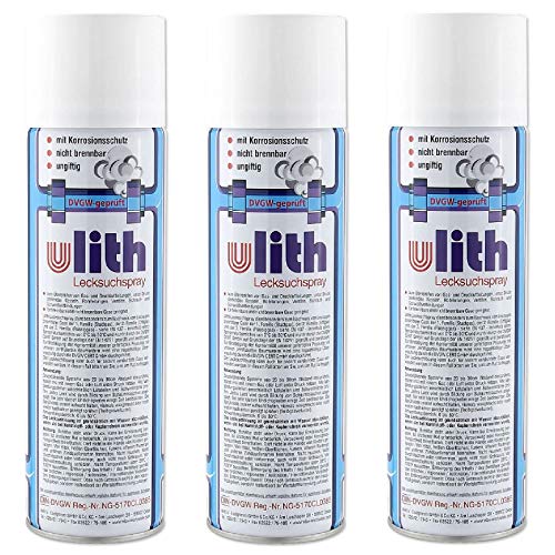 3x Ulith Lecksuchspray 400 ml von Stabilo Befestigungstechnik