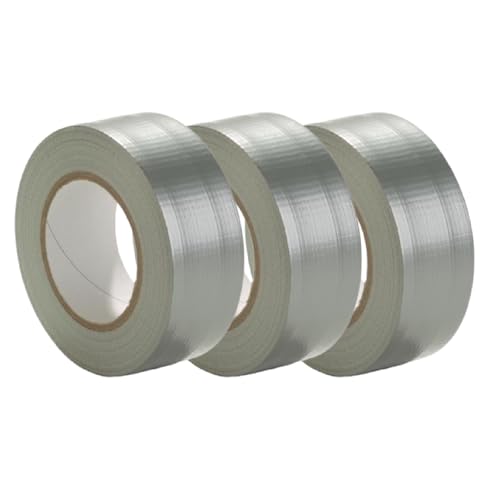 Stabilo Befestigungstechnik 3x Gewebeband 48mm x 50m | Panzertape, Panzerband, Steinband, Klebeband, Ducttape, Reparaturband, Reparaturklebeband | 3 Rollen Stabilo Befestigungstechnik 3x Gewebeband 48mm x 50m | Panzertape, Panzerband, Steinband, Klebeband, Ducttape, Reparaturband, Reparaturklebeband | 3 Rollen von Stabilo Befestigungstechnik