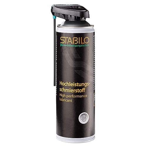 Stabilo Hochleistungsschmierstoff 500ml | Kriechöl | Ölspray | Schmiermittel | Haftschmierstoff | Schmierstoff | Haftschmierspray von Stabilo Befestigungstechnik