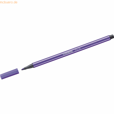 10 x Stabilo Fasermaler pen 68 violett von Stabilo