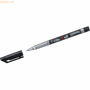 Stabilo Permanentmarker Write-4-all S 0,4mm schwarz von Stabilo